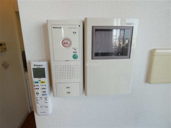 拡大写真:ベルフェリーク新神戸 4階401のセキュリティ
