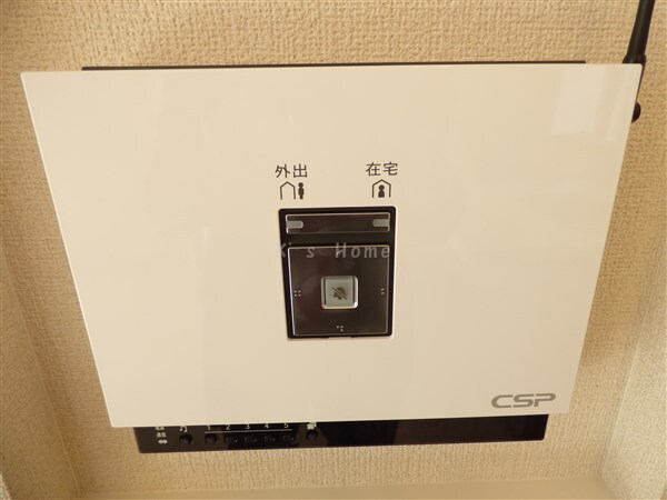 拡大写真:シャーメゾン清連 3階301のセキュリティ