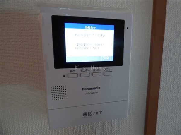 拡大写真：甲南メゾン春日 2階206のセキュリティ