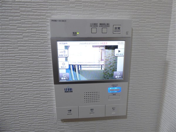 拡大写真:リーガル神戸三宮フラワーロード 7階703のセキュリティ