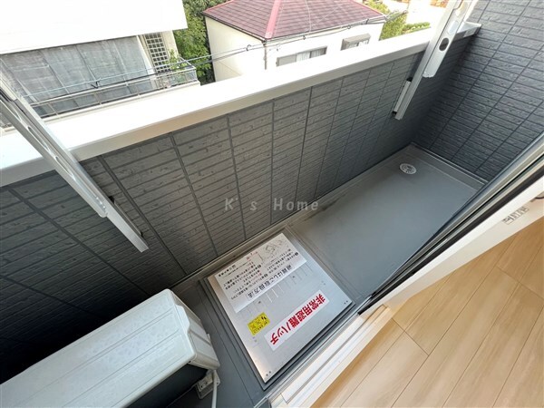 拡大写真:西宮市南甲子園2丁目 1階303のバルコニー