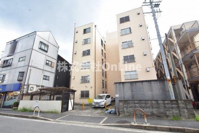 写真：久宝寺コーポラスA棟の外観