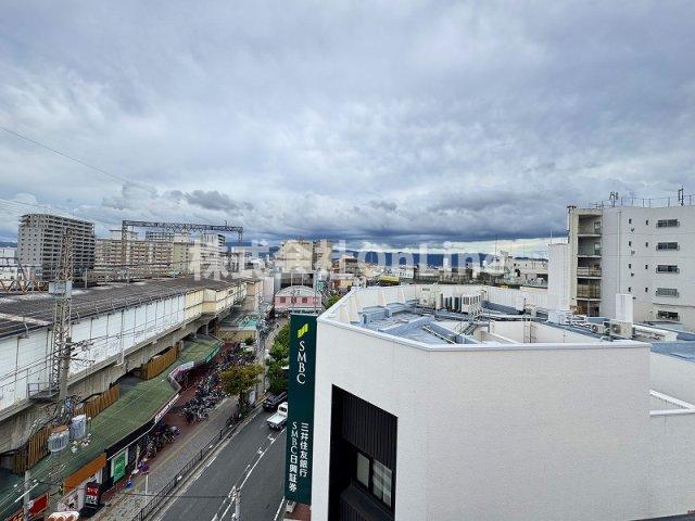 拡大写真:東大阪市小阪本町1丁目 4階401の展望