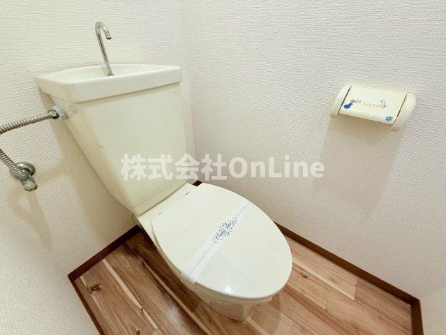 拡大写真:リバーヒル八尾 4階401のトイレ