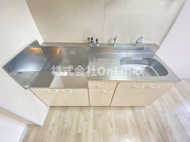 拡大写真：ブランミュール浅野2 1階103のキッチン