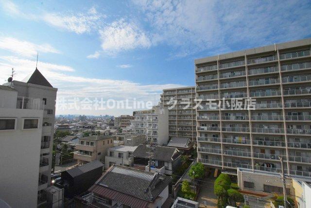 拡大写真:東大阪市菱屋西5丁目 4階401の展望