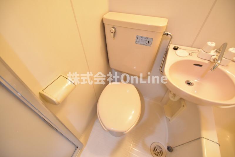 拡大写真：東大阪市荒本新町 5階503のトイレ