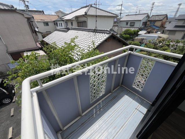 拡大写真:サニーハイツ 2階201のバルコニー