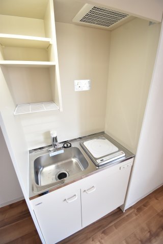 拡大写真:南堀江スカイハイツ 7階710のキッチン