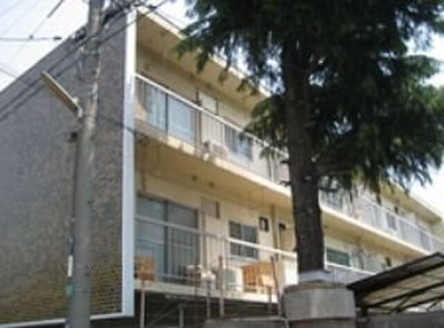 旭畔マンションの外観