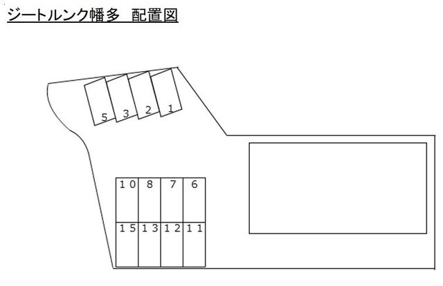 拡大写真:ジートルンク幡多 1階101の外観