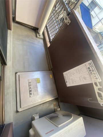 拡大写真：グランディール門田屋敷 2階208のバルコニー