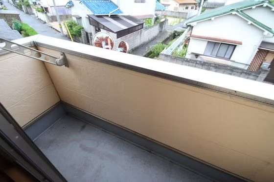 拡大写真:センターフィールド湊 1階3のバルコニー