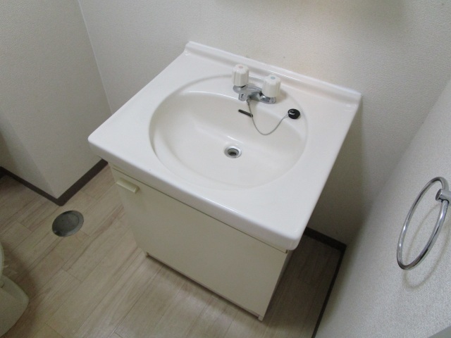 拡大写真：プレアール野田屋町 4階402の洗面所