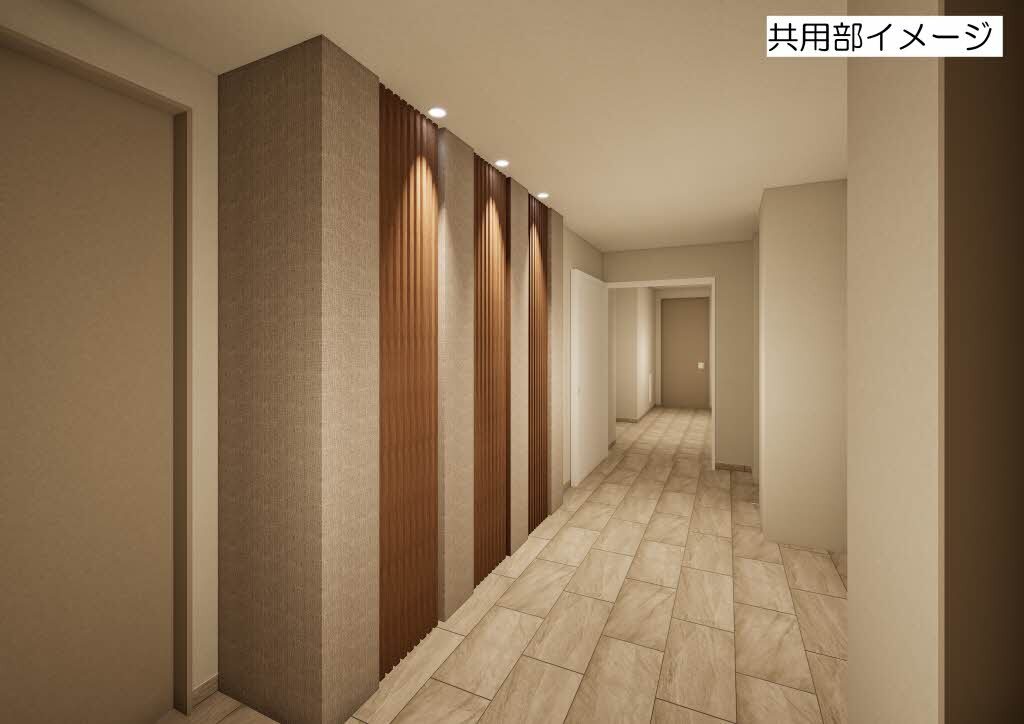 拡大写真:オースピシャス大安寺 3階302のその他共有部分