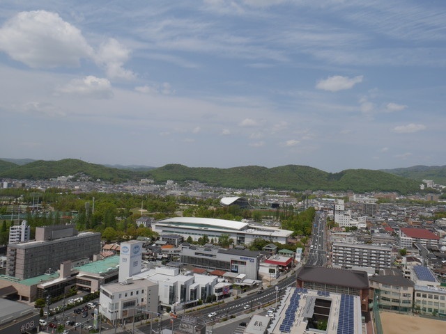 拡大写真:ファミールタワープラザ岡山 24階2412の展望