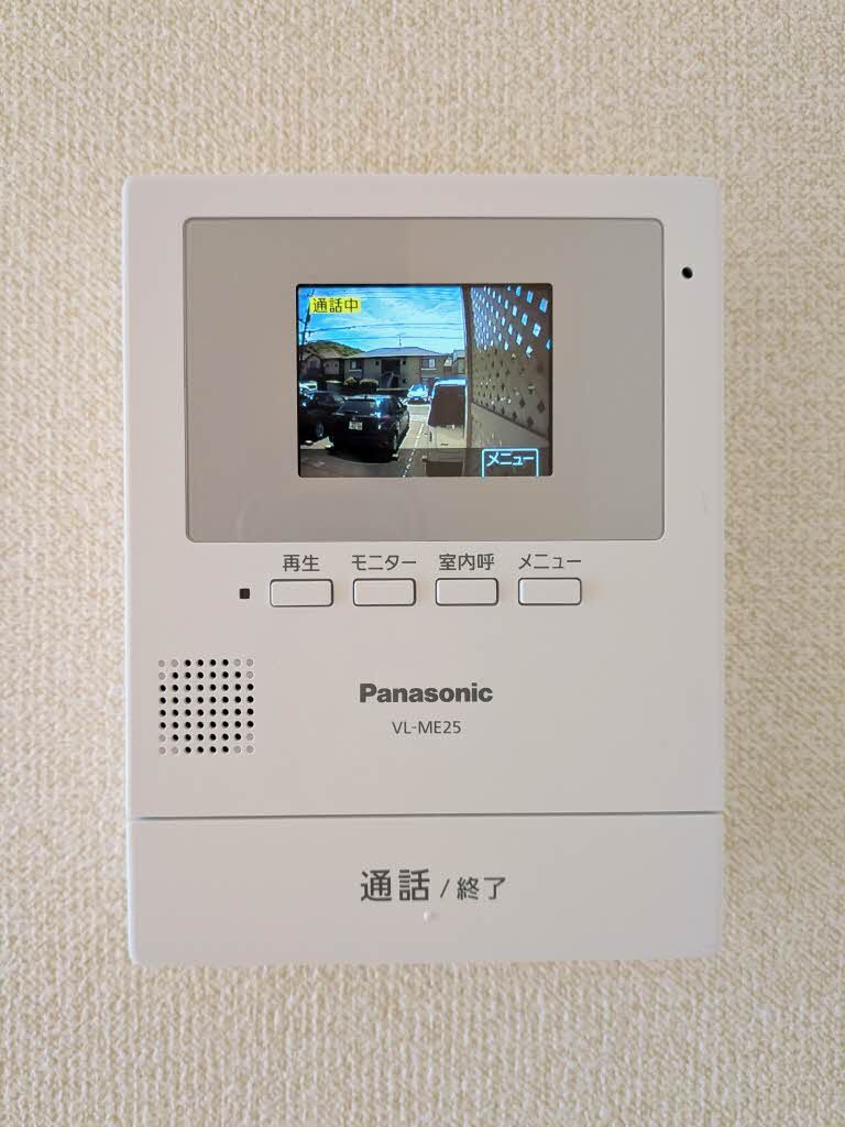 拡大写真:レジデンス原尾島 D棟 2階202のセキュリティ