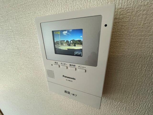 拡大写真:ウッディバード庭瀬 2階201のセキュリティ