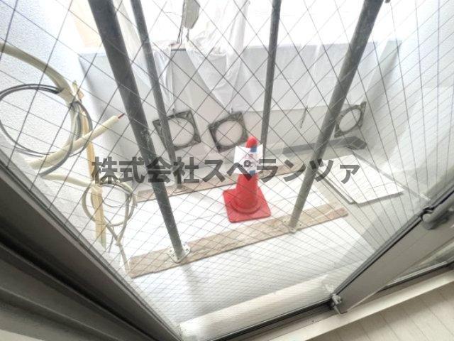 拡大写真:スプランディッド上本町WEST 13階1308のバルコニー