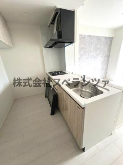 拡大写真:スプランディッド上本町WEST 13階1308のキッチン