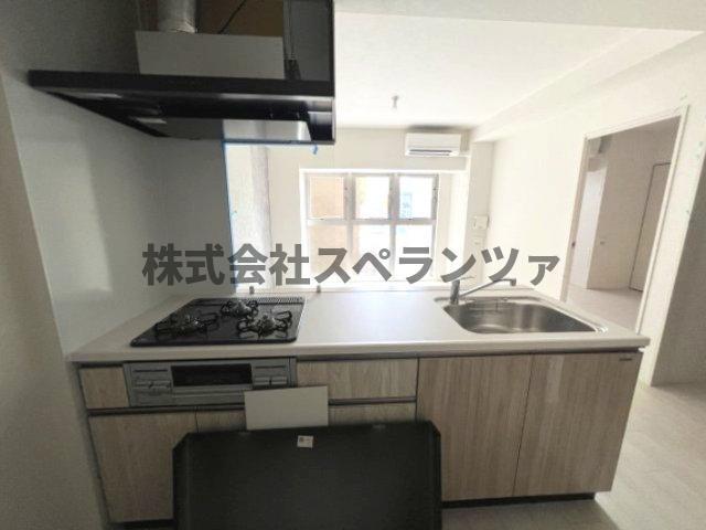 拡大写真:スプランディッド上本町WEST 13階1308のキッチン