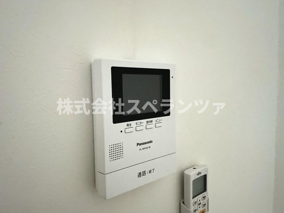 拡大写真:WISTERIA R&T 1階201のセキュリティ