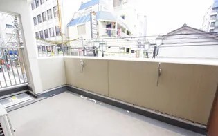 拡大写真:ティーズガーデン 8階705のバルコニー
