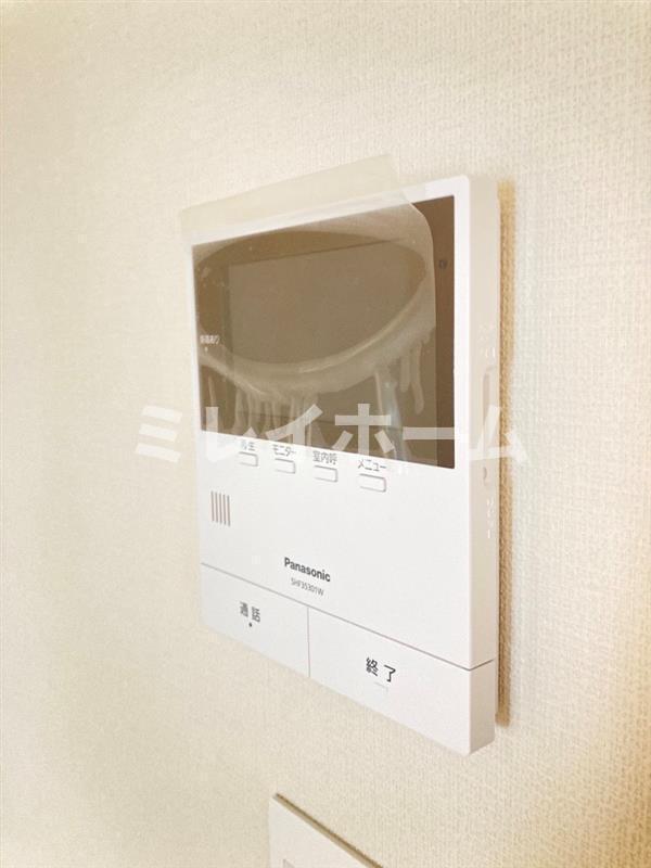 拡大写真:パルメゾンES 3階302のセキュリティ