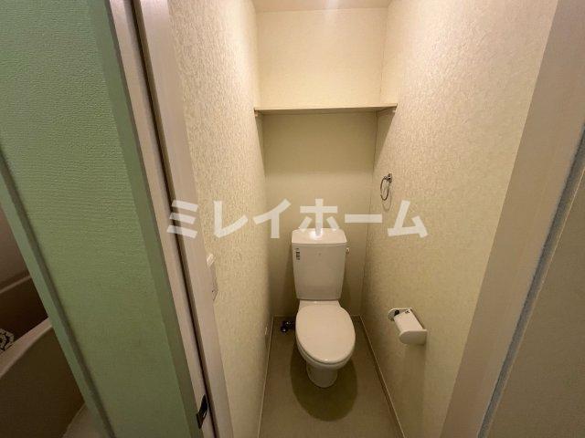 拡大写真：KKハウス羽田 2階202☆のトイレ
