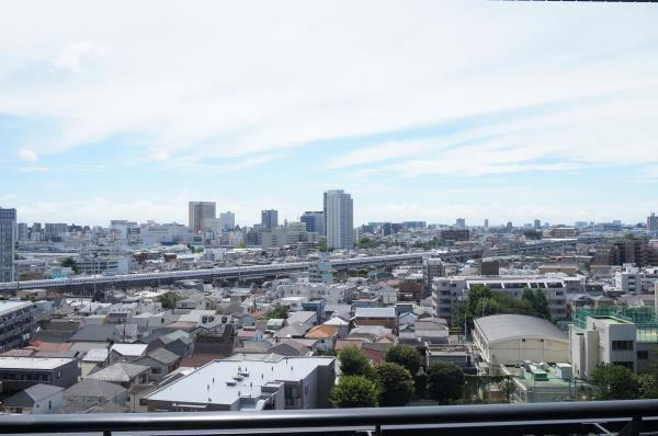 拡大写真:大崎ウエストシティタワーズWEST 11階1103の展望