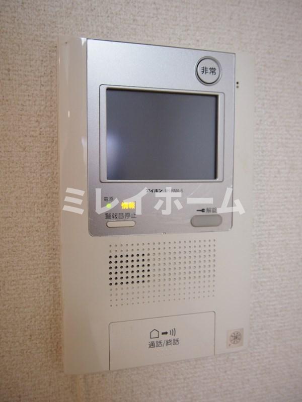 拡大写真:ルーブル大崎弐番館 2階207のセキュリティ