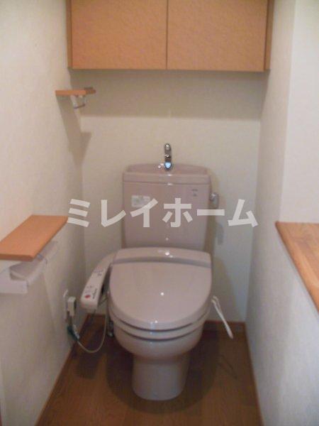拡大写真:ルーブル品川西大井 2階201のトイレ