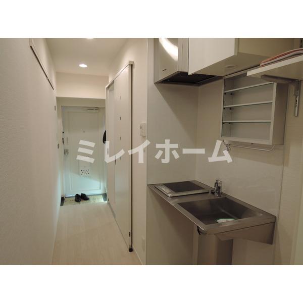 拡大写真:ハイネス南品川 1階103のキッチン