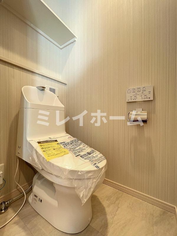 拡大写真:ソレイユ南馬込 2階201のトイレ