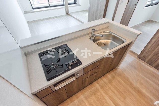 拡大写真：ドゥーエ西馬込Ⅱ 6階608のキッチン