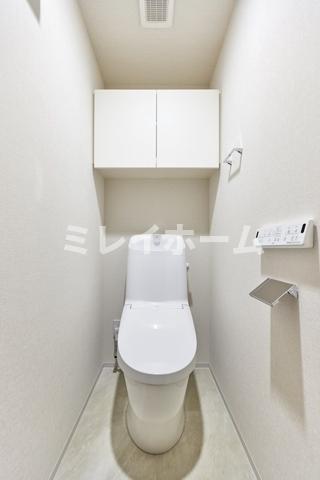 拡大写真：ドゥーエ西馬込Ⅱ 6階608のトイレ