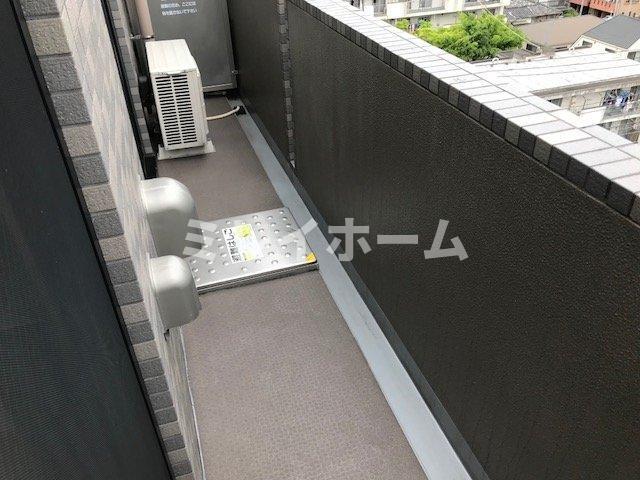 拡大写真:ルーブル多摩川八番館 8階804のバルコニー