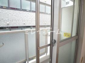拡大写真：エクセレント蒲田 3階306のバルコニー