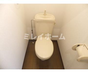 拡大写真:BROWNHOMES 2階205のトイレ