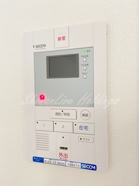 拡大写真:藤沢市亀井野 1階101のセキュリティ