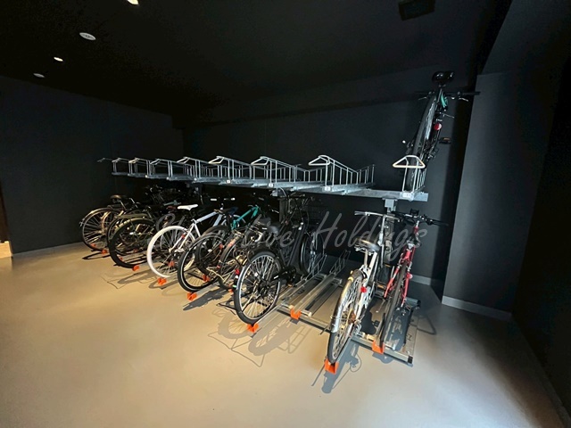 拡大写真:ザ・ライオンズフォーシア鶴見 7階709の屋内駐輪スペース有り♪