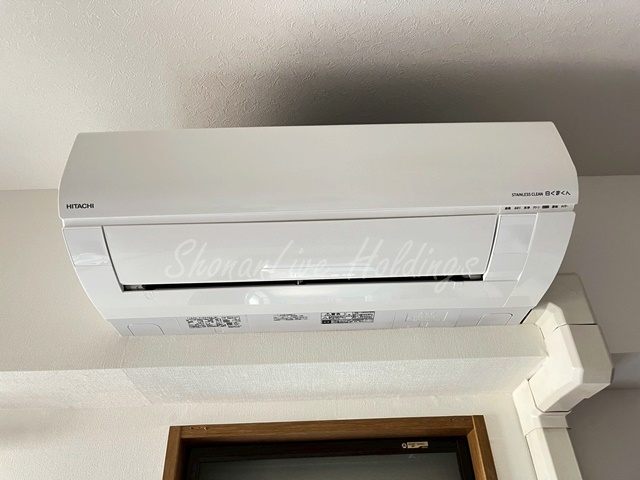 拡大写真:アークプラザ三春台 3階302のエアコン完備♪