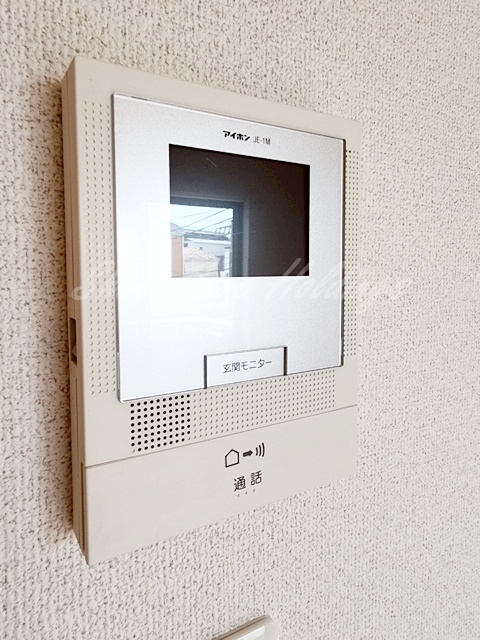 拡大写真:メゾン大岡B 2階201のモニター付きインターホン♪