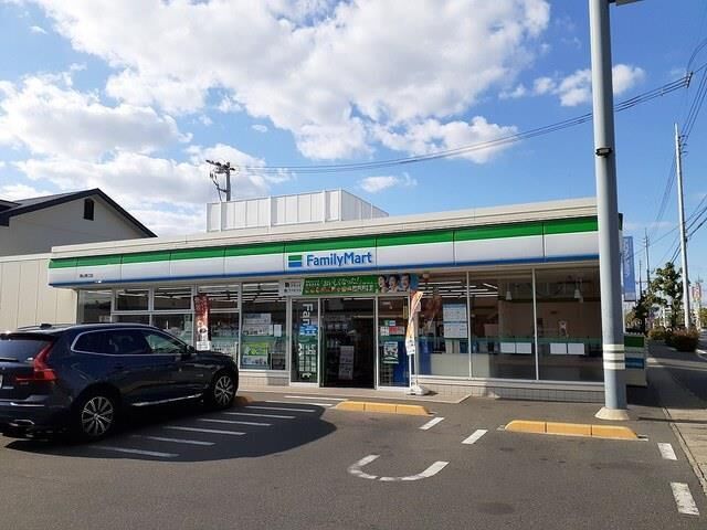拡大写真:エアリーヴィラB 2階202のファミリーマート岡山岡南町店まで550m
