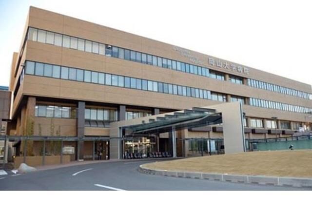 拡大写真:プラステ東島田 7階702の岡山大学付属病院まで1200m