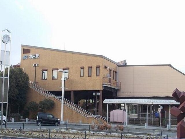 拡大写真:Demain 2階201のJR中庄駅まで300m