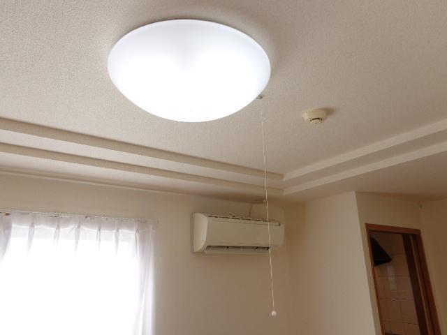拡大写真:アップフィールド新倉敷 1階101の照明器具