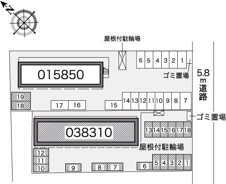 拡大写真:レオパレスサンハイム小泉Ⅲ 1階109のその他