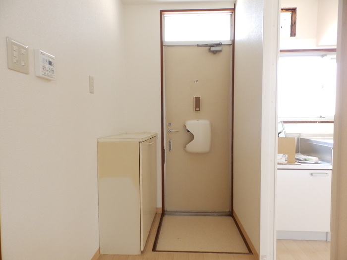拡大写真:山田アパート 2階202の玄関