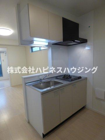 拡大写真:オークプレイス 1階101のキッチン